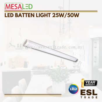 MESALED BATTEN LIGHT 25W/50W - 2FT/4FT - ONE YEAR WARRANTY