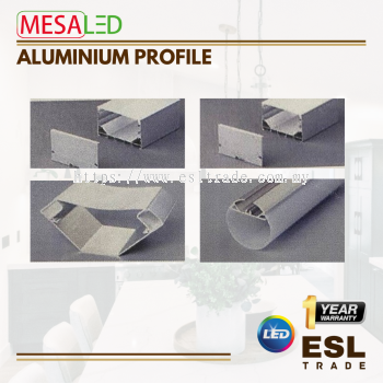 MESALED ALUMINIUM PROFILE - ONE YEAR WARRANTY