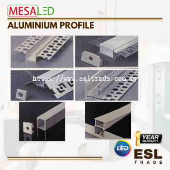 MESALED ALUMINIUM PROFILE-288/090/095/016/524/1310 - ONE YEAR WARRANTY