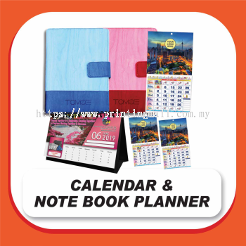 Calendar & Note Book Planner