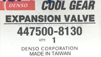 CHEVROLET CAPTIVA 2007-2010A/C EXPANSION VALVE 26C20705 DENSO COOL GEAR 447500-8130 OEM