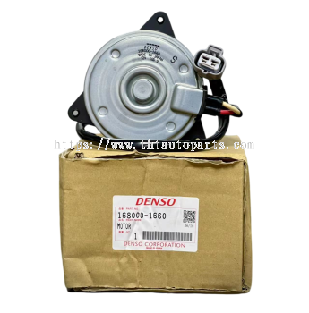 DENSO FAN MOTOR 168000-1660 FOR TOYOTA HARRIER MCU30 3.0 LEXUS RX270 AGL10 AURION 07-15 OEM 16363-20270 16363-20020 16363-20370 16363-20190 16363-31331 16363-70060 16363-0V250 16363-0V410 16363-0A150 16363-31050 16363-31300