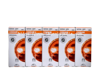 CAR BULBS OSRAM W5W 12V