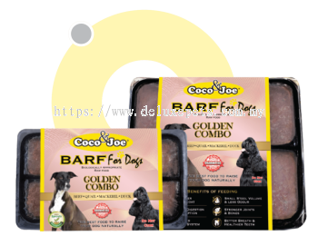 Coco and Joe BARF for Dogs 1kg: Premium Pet Food for Adult and Puppy Dogs | Deluxe Pets