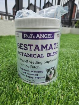 BREEDING SUPPLEMENT FOR PREGNANT BITCH FEMALE DOG: SUPPORT FOR IN UTERO PUPPIES