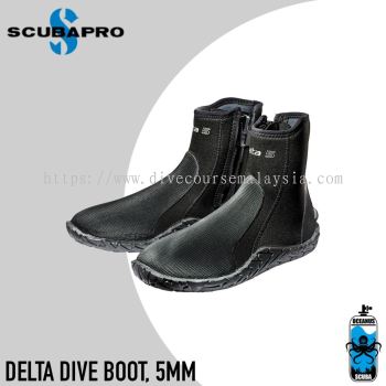 Scubapro DELTA 靴，5 毫米，潜水靴，水肺潜水靴