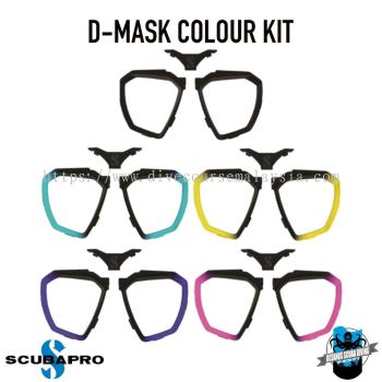 Scubapro D-Mask Colour Kit for Scubapro D-Mask, Dive Mask Accessories