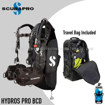 Scubapro Hydros Pro BCD, Diving Buoyancy Control Device, Scuba Diving BCD