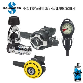 Scubapro MK25 EVO,S620TI Dive Regulator System Sets for Scuba Diving, Scuba Diving Regulator