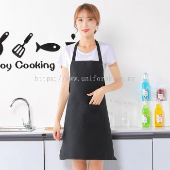 F&B Simple Apron - Black