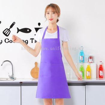 F&B Simple Apron - Violet