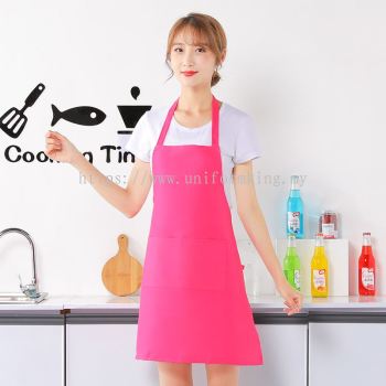 F&B Simple Apron - Pink