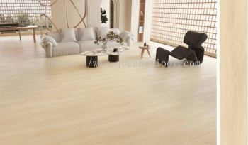 Queens Floor Aquatec Wood WPL Flooring (EIR 4D Embossed) QWG003-05 CREAM LINEN