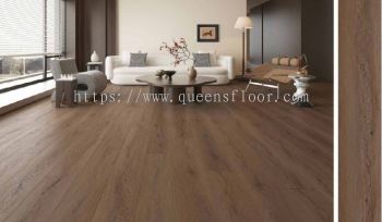 Queens Floor Aquatec Wood WPL Flooring (EIR 4D Embossed) QWG006-05 WALNUT ROYALE