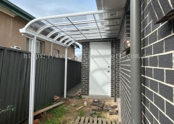 Aluminium White Pergola