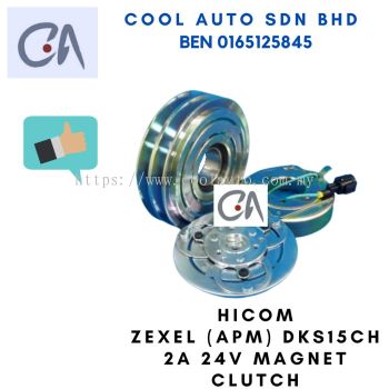 %READY STOCK %HICOM ZEXEL (APM) DKS15CH 2A 24V MAGNET CLUTCH  MC-8169.A