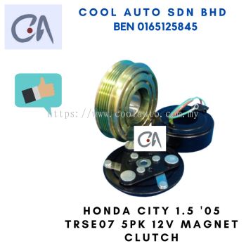 %READY STOCK %HONDA CITY 1.5 '05 TRSE07 5PK 12V MAGNET CLUTCH  MC-8154