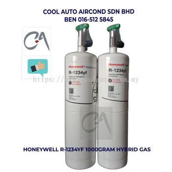 %READY STOCK% HONEYWELL 1234YF 1000 GRAM HYBRID GAS