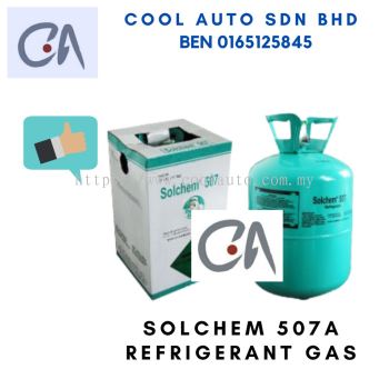 %READY STOCK %REFREGERENT SOLCHEM 507A GAS 11.3KG