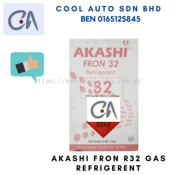 %READY STOCK %AKASHI FRON R32 GAS REFRIGERENT