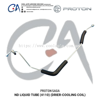 PROTON SAGA ND LIQUID TUBE (4110) (DRIER-COOLING COIL)