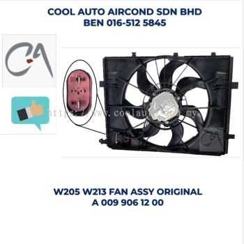 %READY STOCK% W205 W213 FAN ASSY ORIGINAL A 099 906 12 00