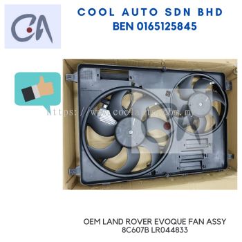 %READY STOCK %OEM LAND ROVER EVOQUE FAN ASSY 8C607B LR044833