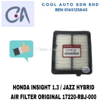 %READY STOCK % HONDA INSIGHT 1.3 / JAZZ HYBRID AIR FILTER ORIGINAL 17220-RBJ-000