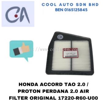 %READY STOCK % HONDA ACCORD TAO 2.0 / PROTON PERDANA 2.0 AIR FILTER ORIGINAL 17220-R60-U00