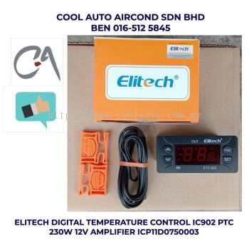 %READY STOCK% ELITECH DIGITAL TEMPERATURE CONTROL IC902 PTC 230W 12V AMPLIFIER ICP11D0750003