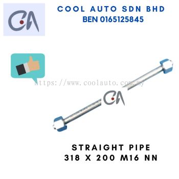 %READY STOCK %STRAIGHT PIPE 318 X 200 M16 NN  HS-3398.M