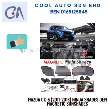 %READY STOCK %MAZDA CX-5 (2011-2016) NINJA SHADES OEM MAGNETIC SUNSHADES