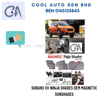 %READY STOCK %SUBARU XV NINJA SHADES OEM MAGNETIC SUNSHADES