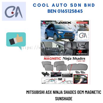 %READY STOCK %MITSUBISHI ASX NINJA SHADES OEM MAGNETIC SUNSHADE