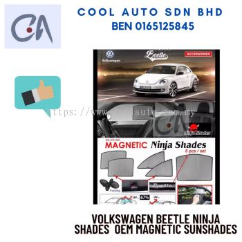 %READY STOCK %VOLKSWAGEN BEETLE NINJA SHADES  OEM MAGNETIC SUNSHADES