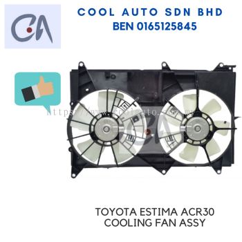 %READY STOCK %TOYOTA ESTIMA ACR30 COOLING FAN ASSY