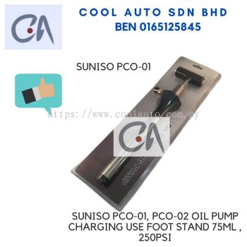 READY STOCK SUNISO PCO-01, PCO-02 OIL PUMP CHARGING USE FOOT STAND 75ML , 250PSI