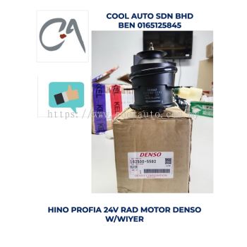 READY STOCKHINO PROFIA 24V RAD MOTOR DENSO W/WIYER &lt;