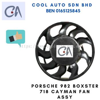 READY STOCK PORSCHE 982 BOXSTER 718 CAYMAN FAN ASSY （9P1 959 455 B 982959455 Y 982959456 Y )