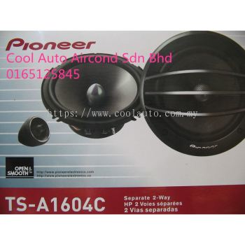 READY STOCK PIONEER 2 WAY A-SERIES COMPONENT TS-A1604C