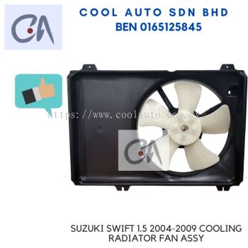 READY STOCK SUZUKI SWIFT 1.5 2004-2009 COOLING RADIATOR FAN ASSY