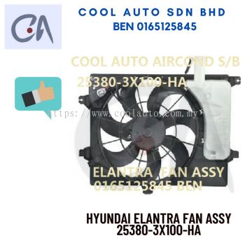 READY STOCK HYUNDAI ELANTRA FAN ASSY 25380-3X100-HA