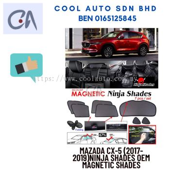 READY STOCK MAZADA CX-5 (2017-2019)NINJA SHADES OEM MAGNETIC SHADES