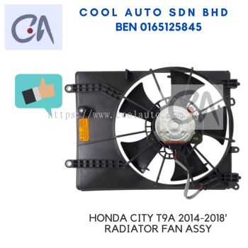 READY STOCK HONDA CITY T9A 2014-2018' RADIATOR FAN ASSY