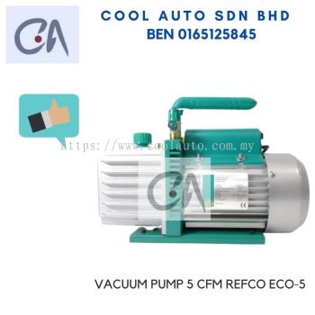 READY STOCK VACUUM PUMP 5 CFM REFCO ECO-5