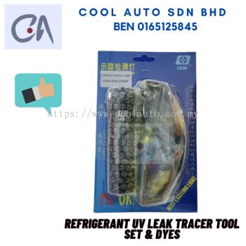 READY STOCK REFRIGERANT UV LEAK TRACER TOOL SET & DYES