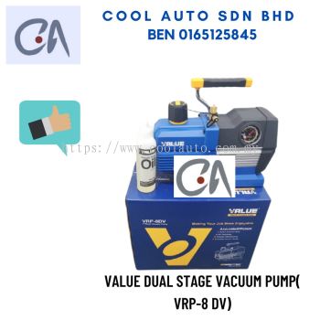 READY STOCK VALUE DUAL STAGE VACUUM PUMP( VRP-8 DV)