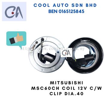 READY STOCK MITSUBISHI MSC60CH COIL 12V C/W CLIP DIA.40  A-5134