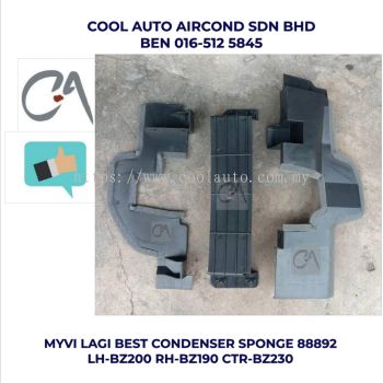 READY STOCK MYVI LAGI BEST CONDENSER SPONGE 88892 LH-BZ200 RH-BZ190 CTR-BZ230