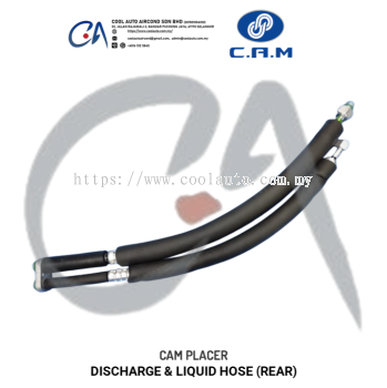 C.A.M PLACER DISCHARGE & LIQUID HOSE (REAR)